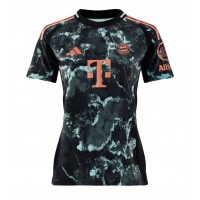 Camiseta Bayern Munich Alphonso Davies #19 Segunda Equipación Replica 2024-25 para mujer mangas cortas